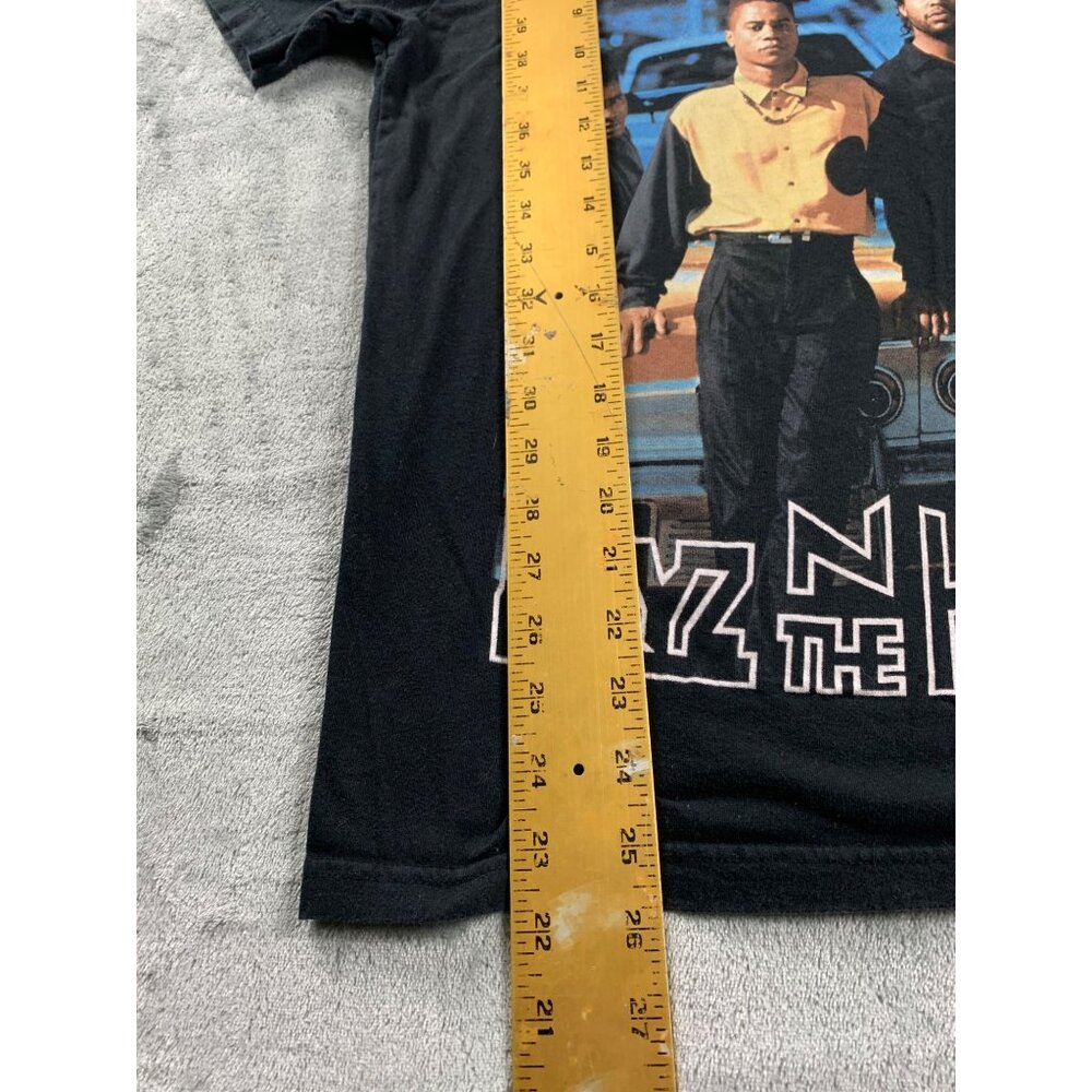 Boyz N The Hood Women's Small Black T-Shirt Short Sleeve Ice Cube Rappers Compto - Picture 5 of 7
